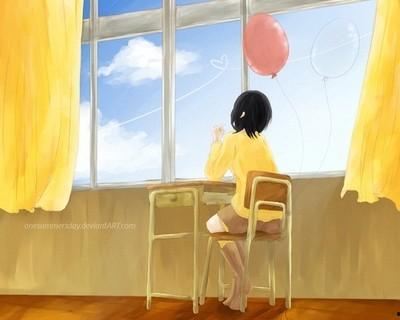 在窗户边趴着的女孩吃瓜视频,捕捉夏日悠闲时光的女孩瞬间